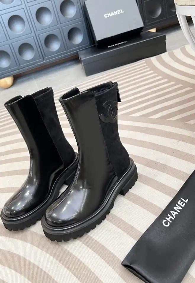 hype Chanel Boots