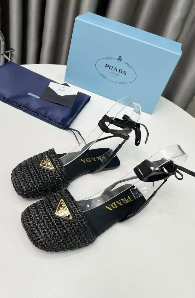 hype Prada Sandals