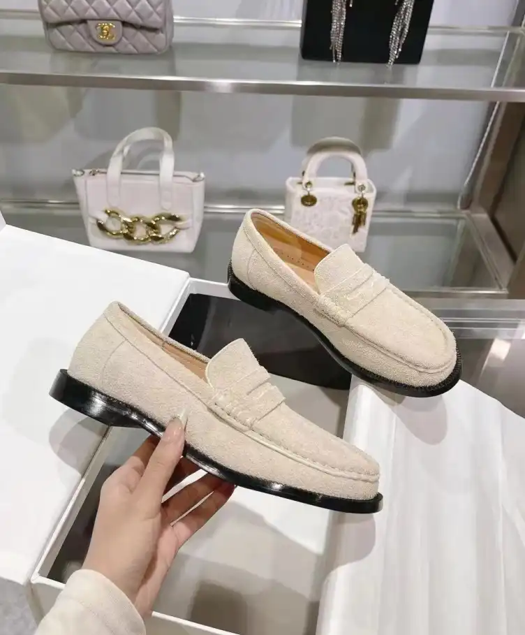 hype Loewe Leather Shoes