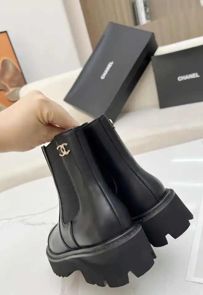 hype Chanel Boots