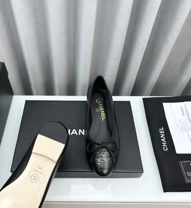 hype Chanel Flat Shoes