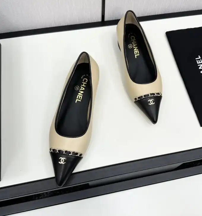 hype Chanel Flat Shoes