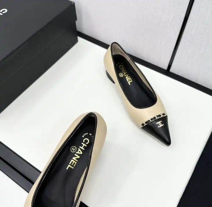 hype Chanel Flat Shoes