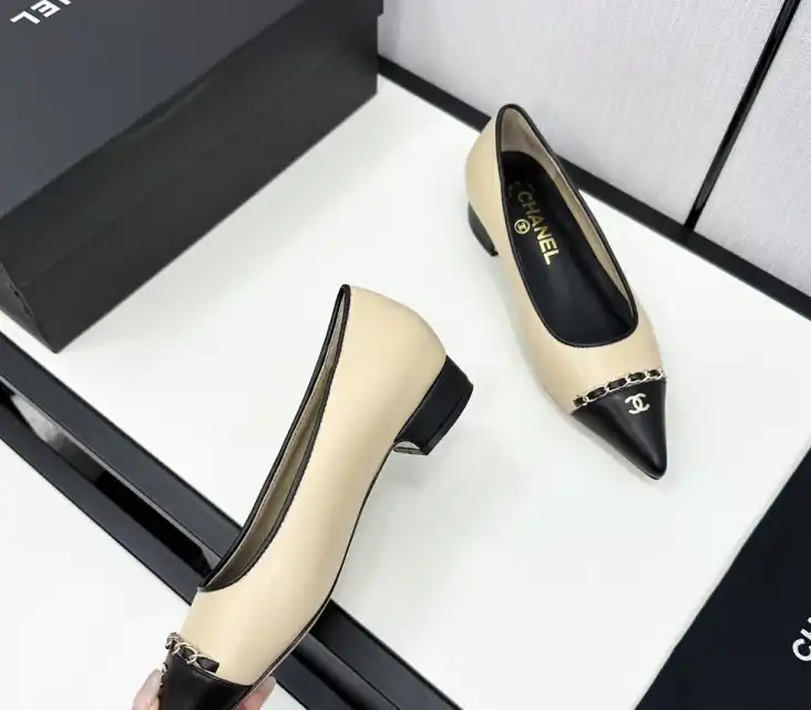 hype Chanel Flat Shoes