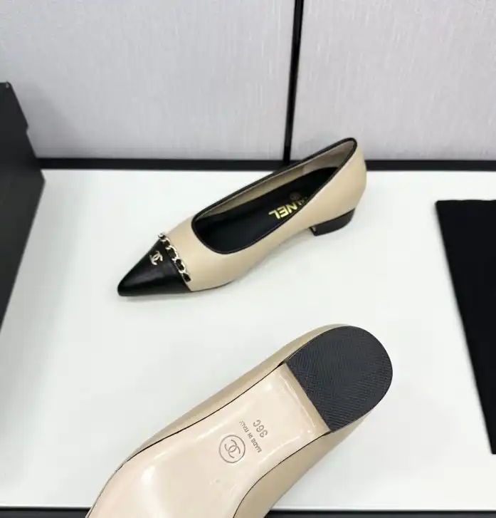 hype Chanel Flat Shoes