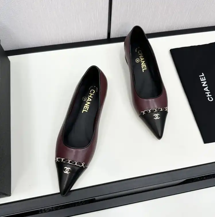 hype Chanel Flat Shoes