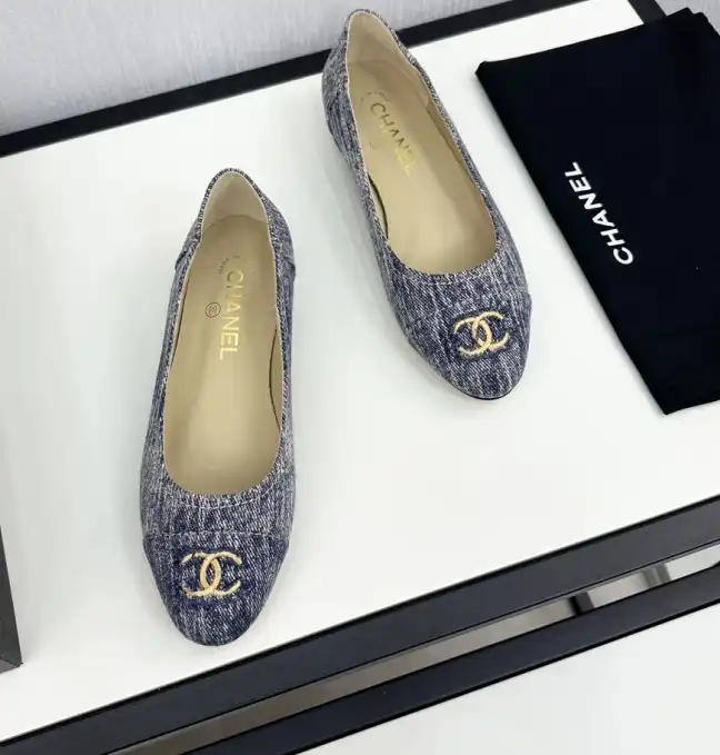 hype Chanel Flat Shoes