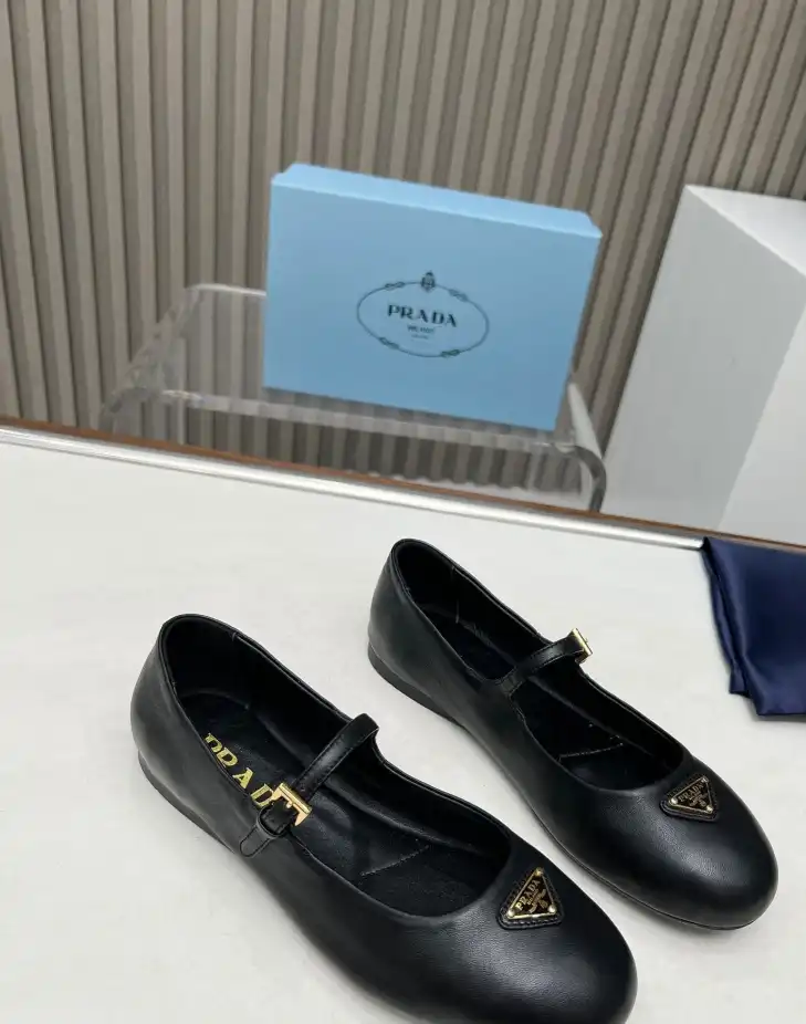 hype Prada flat shoes