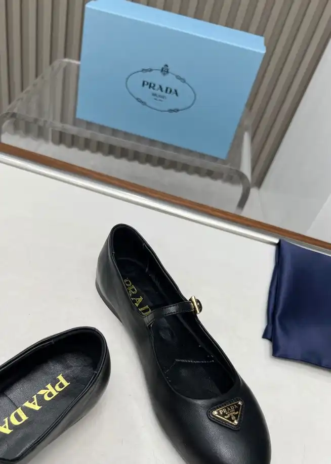 hype Prada flat shoes