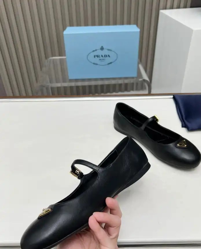 hype Prada flat shoes