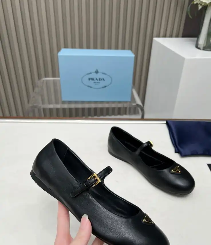 hype Prada flat shoes