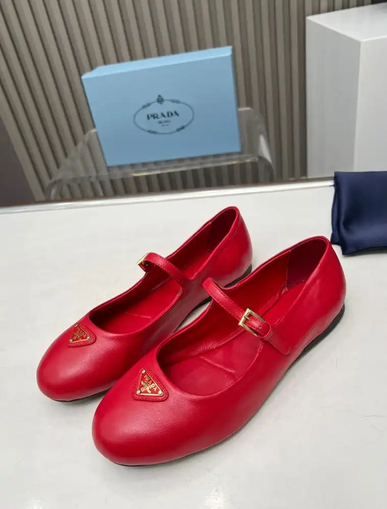 hype Prada flat shoes