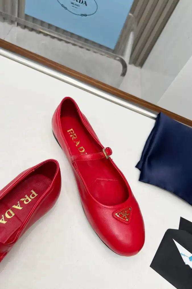 hype Prada flat shoes