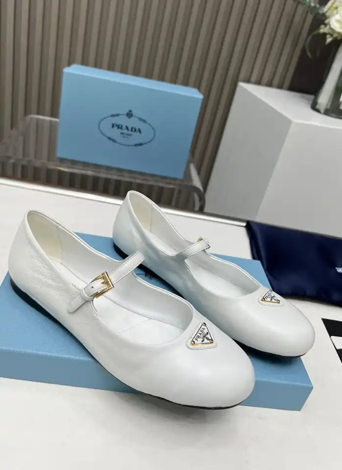 hype Prada flat shoes