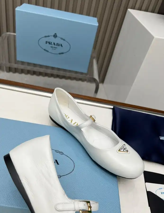 hype Prada flat shoes