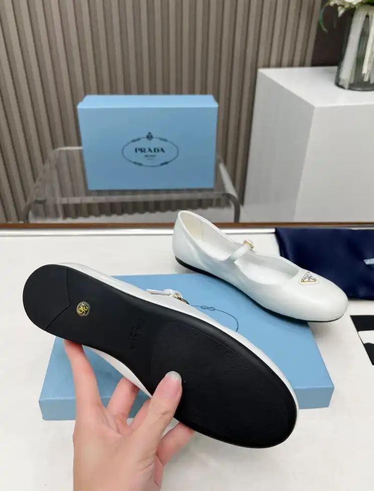 hype Prada flat shoes