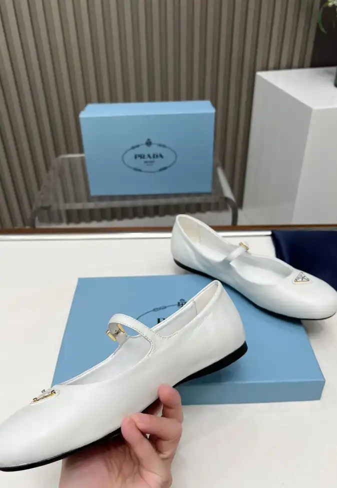 hype Prada flat shoes