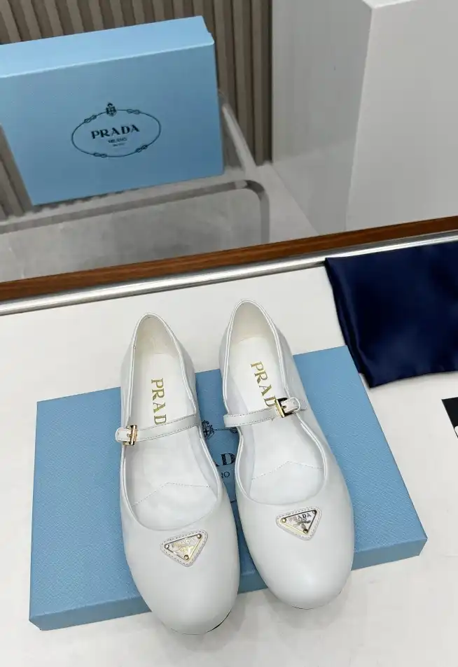 hype Prada flat shoes