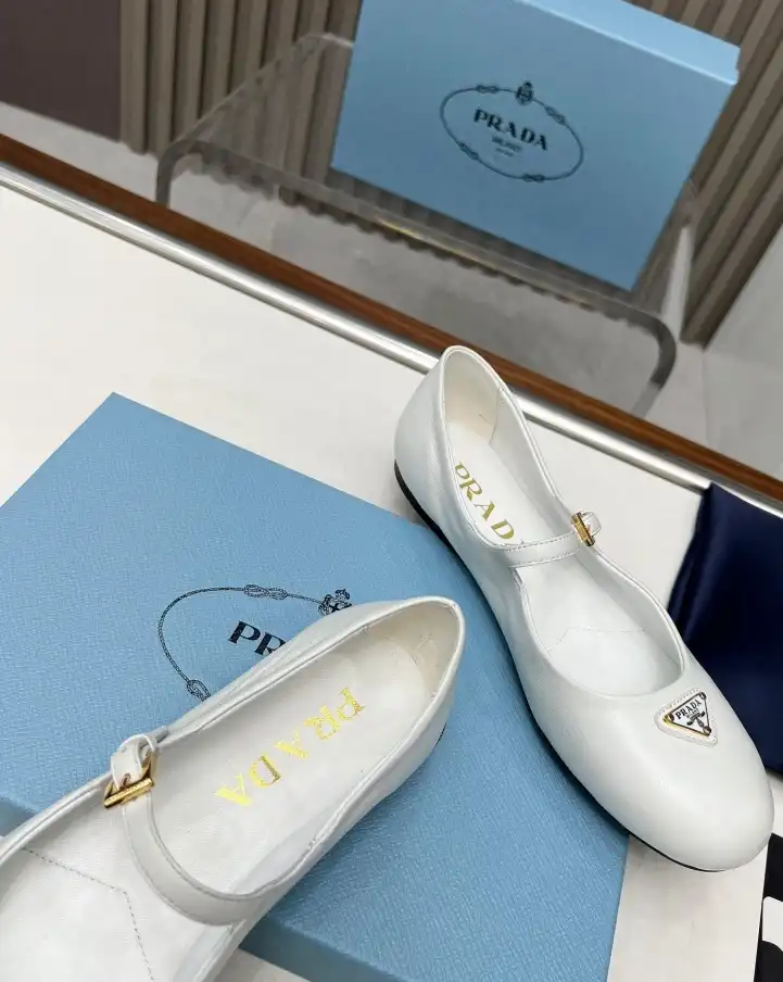 hype Prada flat shoes