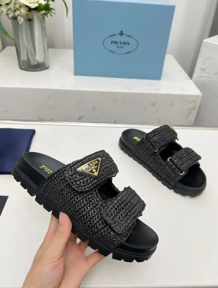 hype Prada Sandals