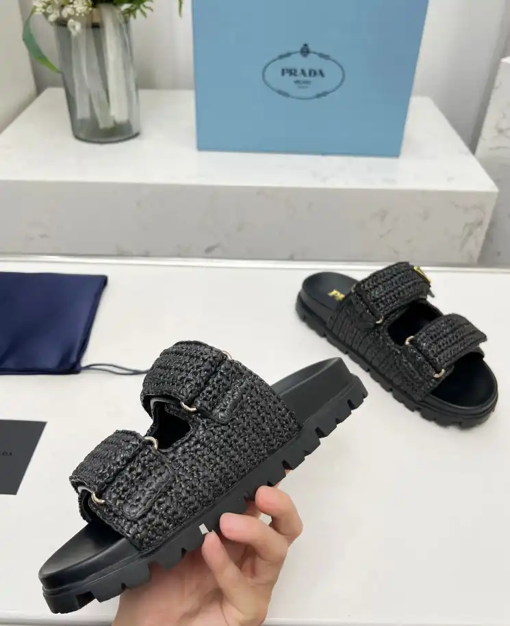 hype Prada Sandals