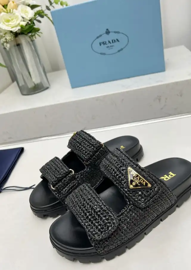 hype Prada Sandals