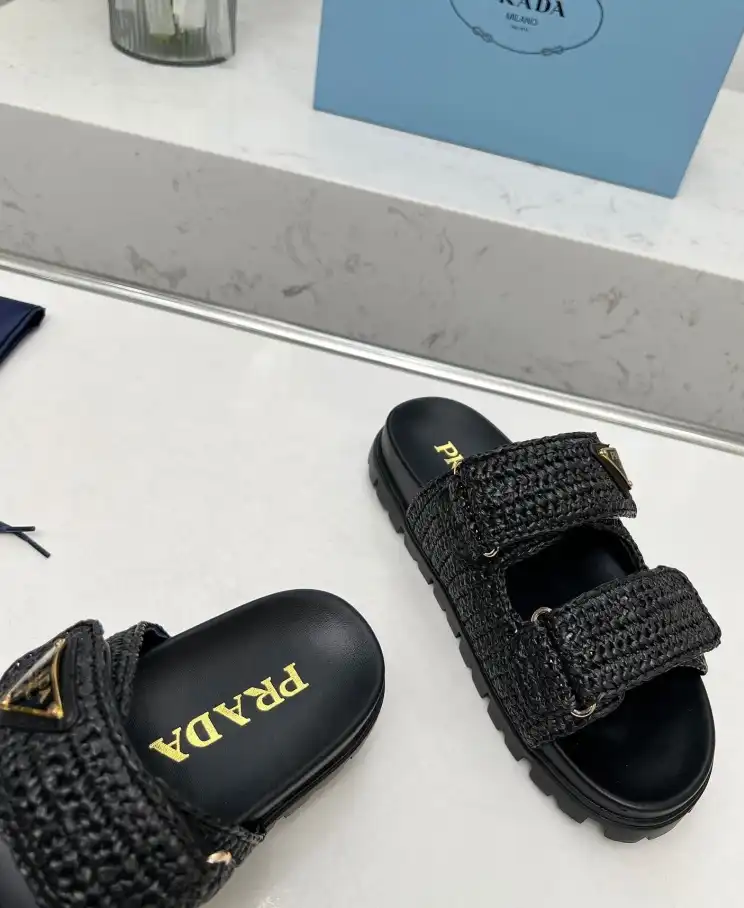 hype Prada Sandals