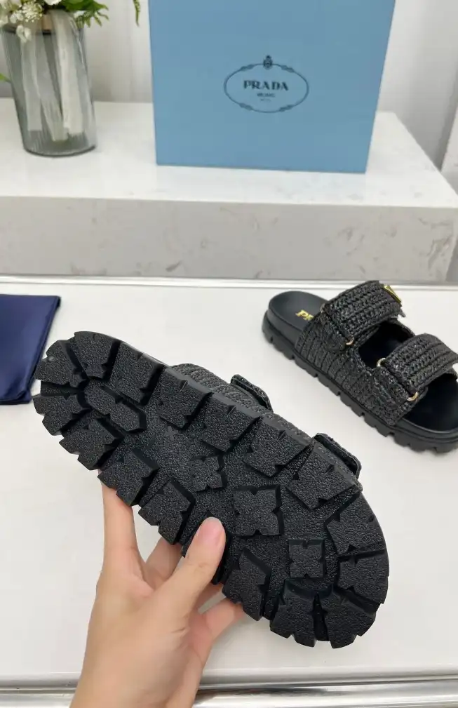 hype Prada Sandals