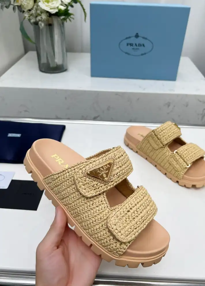 hype Prada Sandals