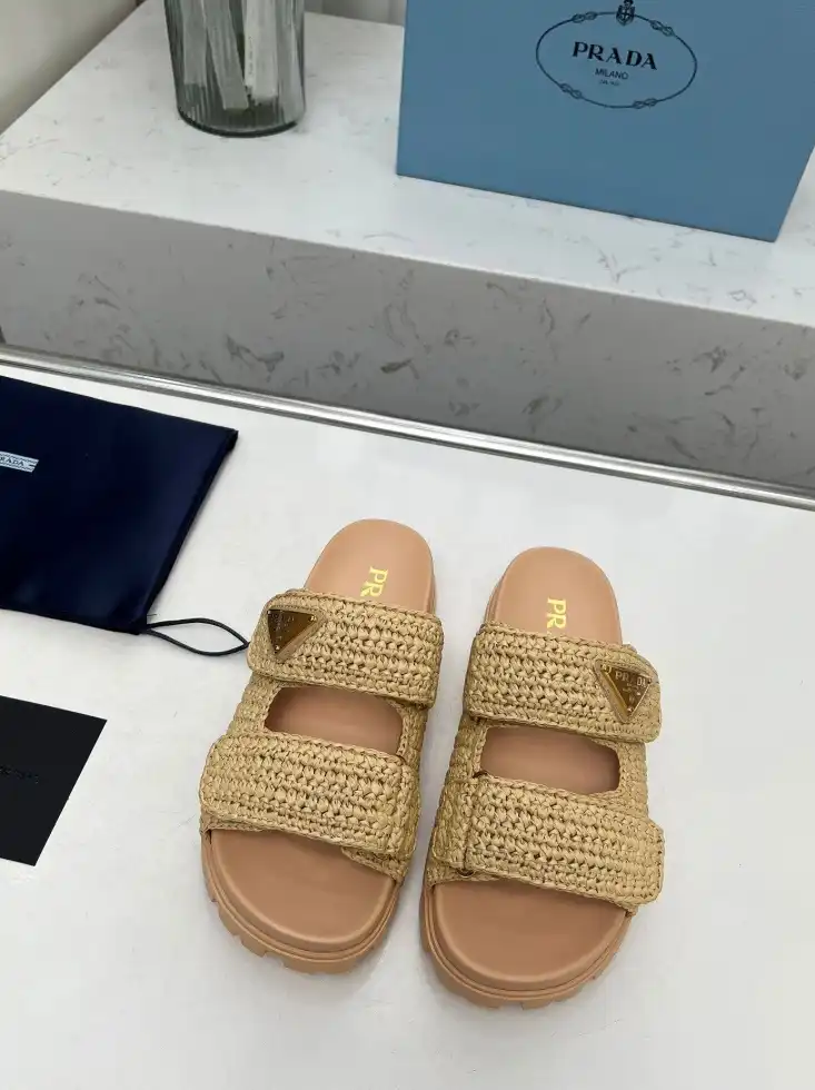 hype Prada Sandals