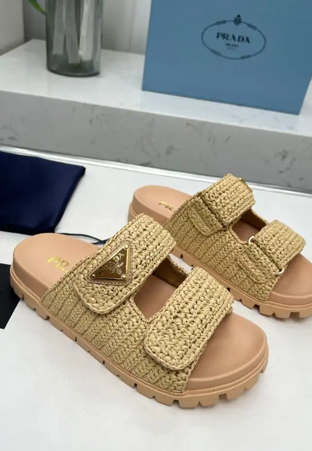 hype Prada Sandals