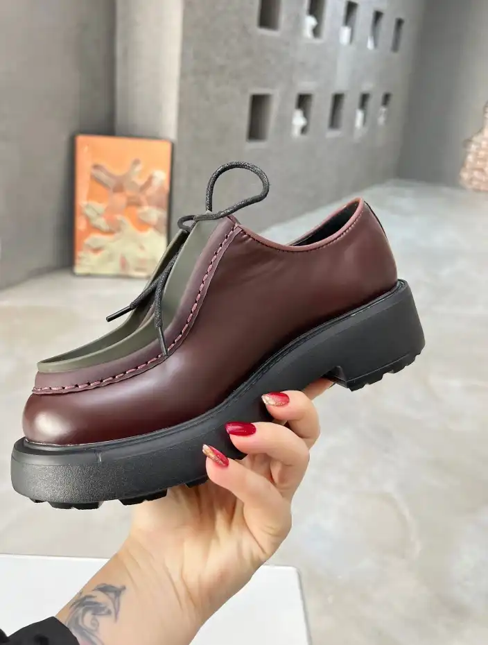 hype Prada Leather Shoes