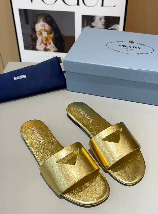 hype Prada Slippers