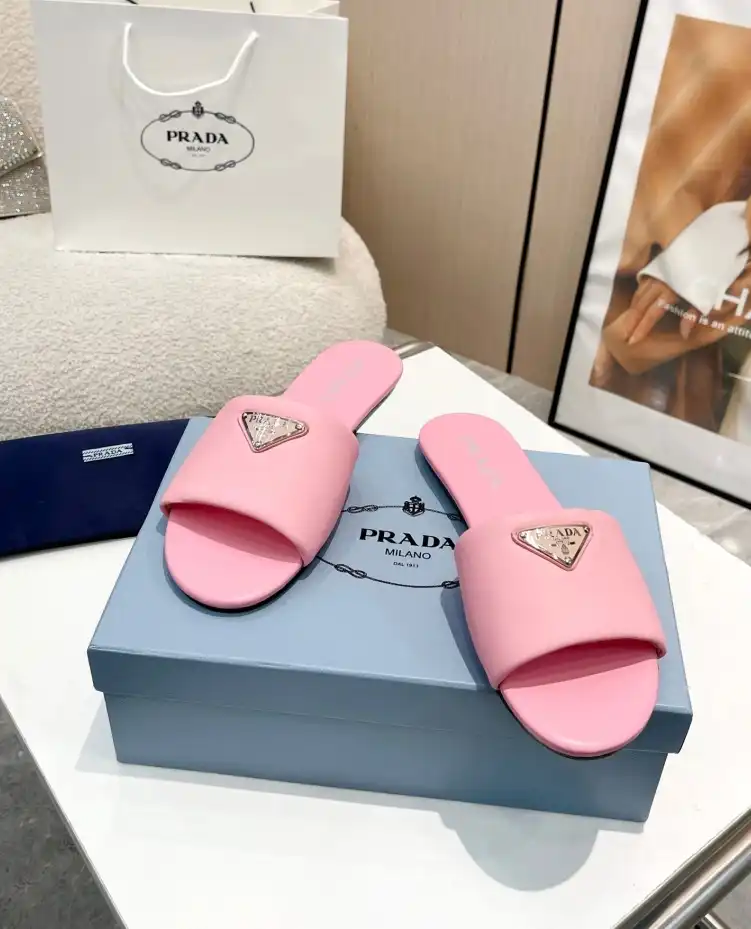 hype Prada Slippers