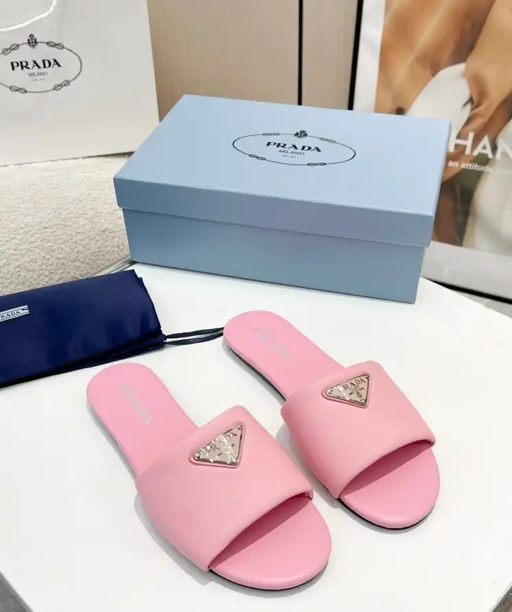 hype Prada Slippers