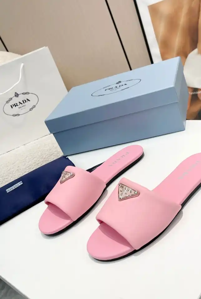 hype Prada Slippers