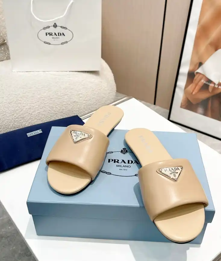 hype Prada Slippers