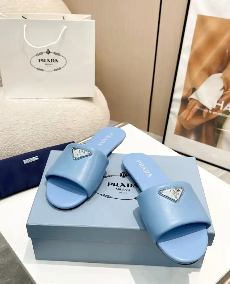 hype Prada Slippers