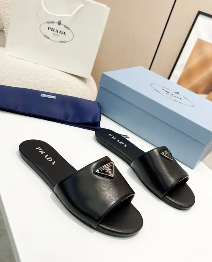 hype Prada Slippers