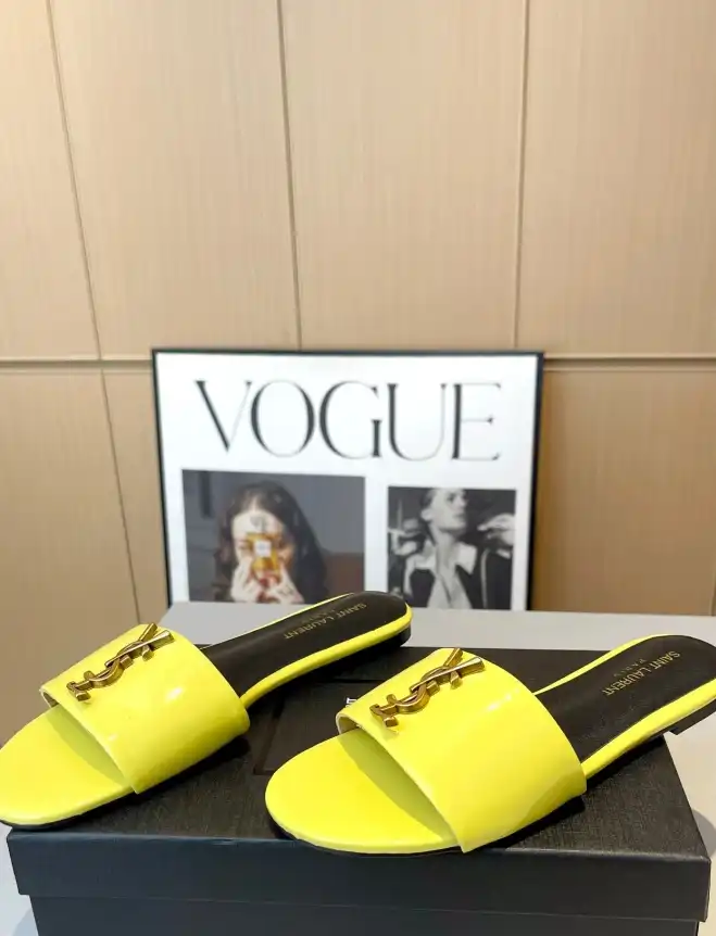 hype YSL Slippers