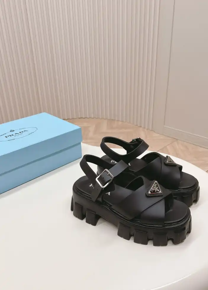 hype Prada Sandals