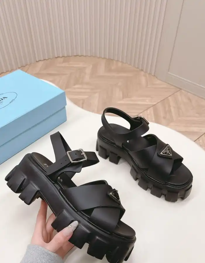 hype Prada Sandals