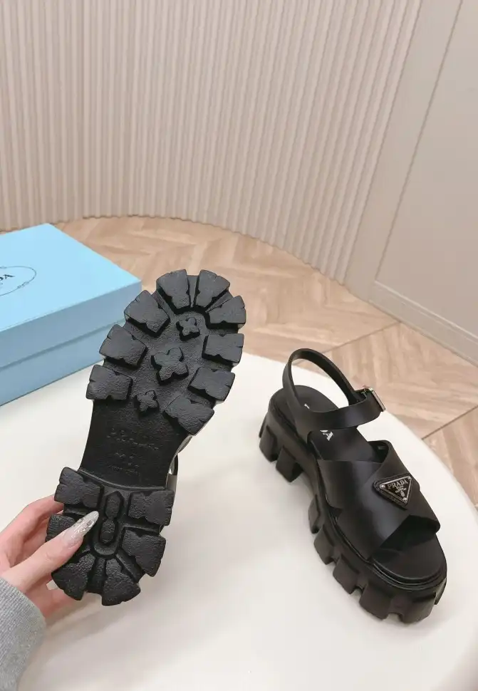 hype Prada Sandals