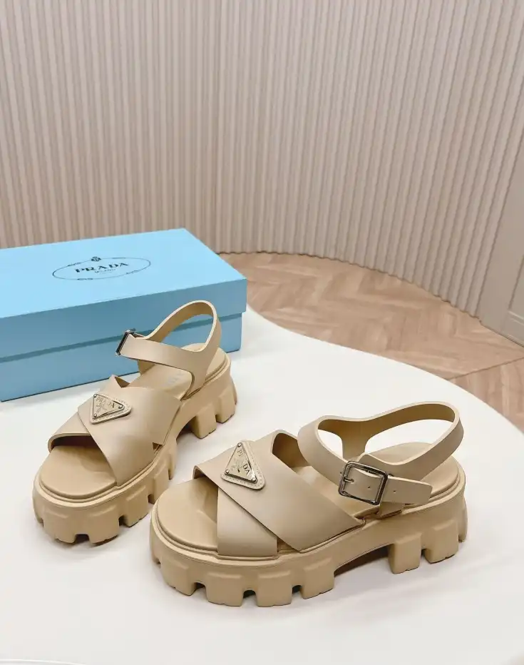 hype Prada Sandals