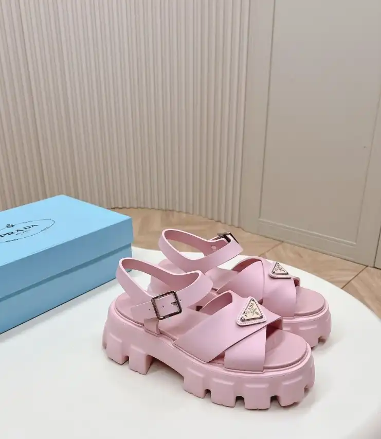 hype Prada Sandals