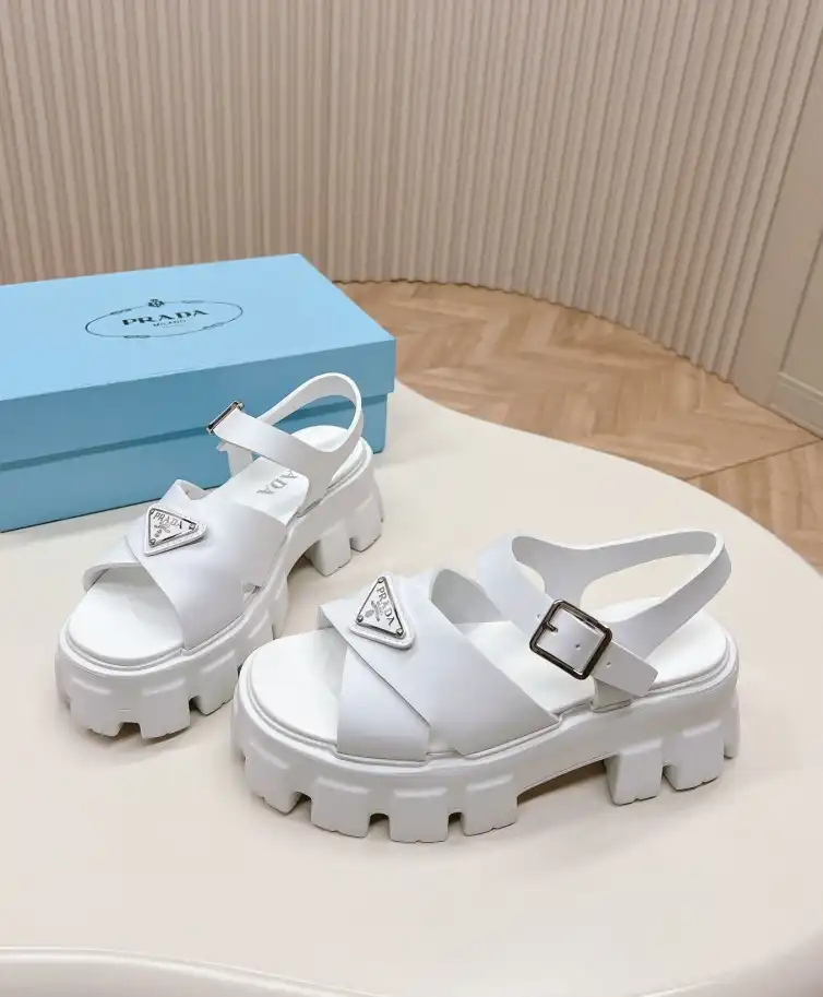 hype Prada Sandals