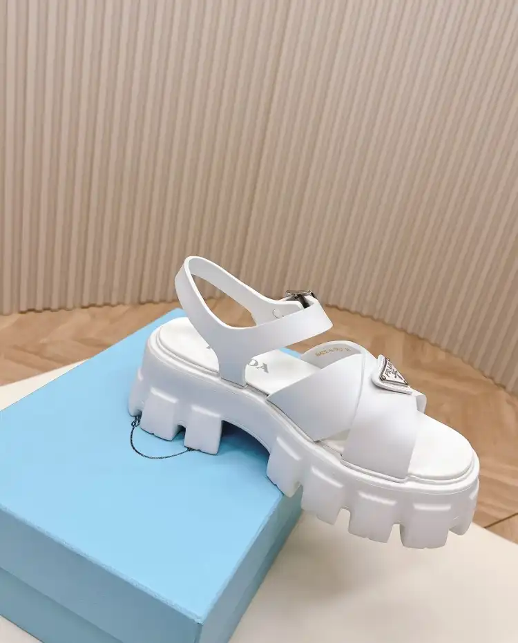 hype Prada Sandals