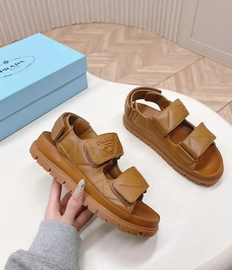 hype Prada Sandals