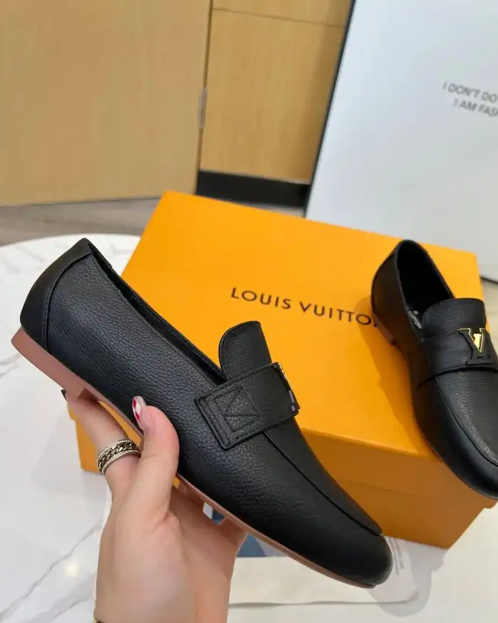 hype LV Leather Shoes