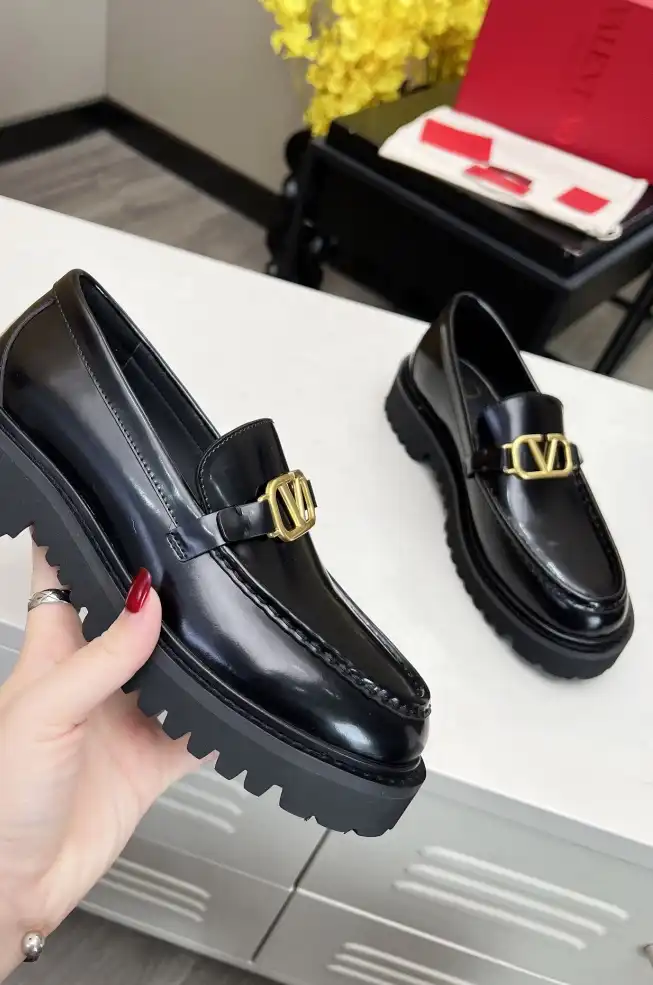 hype Valentino Leather Shoes